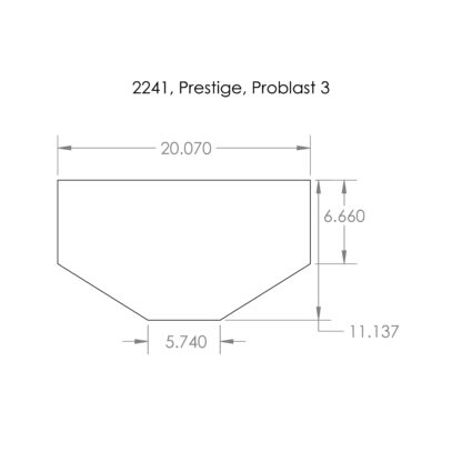 Window Assembly, Complete (Prestige) - 2282