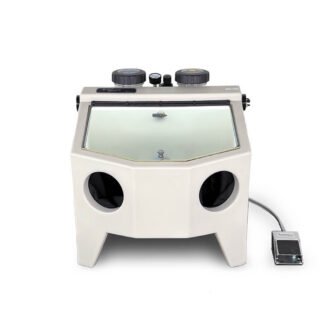 The Vaniman SandStorm XL, an extra-large microabrasive sandblaster for dental labs.