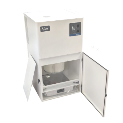 Vaniman V-Six Dust Collector Door Open