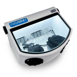 Vaniman Cut & Clean Cabinet, a medium-sized grinding box/etching cabinet for post-processing tasks