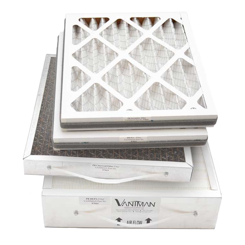 Multiple Stage HEPA Filters for Pure Breeze