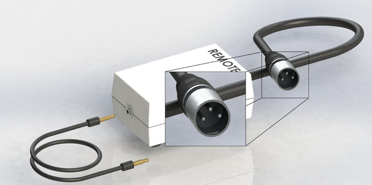 LaserDental Mill Remote for Vaniman StoneVac Mill Sync