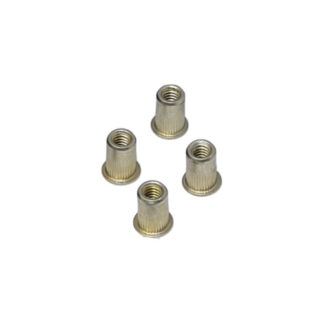 Caster Wheel Rivet Nuts (4-pack)