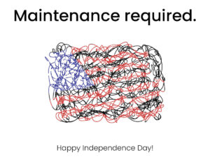 Independence Requires Maintenance