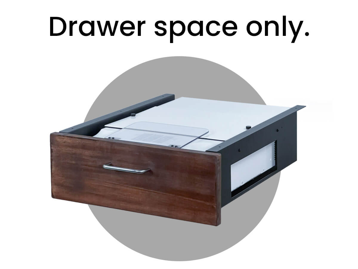 Dental Dust Collector in a Drawer