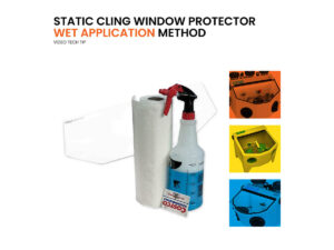 Static Cling Protector - Wet Application Method