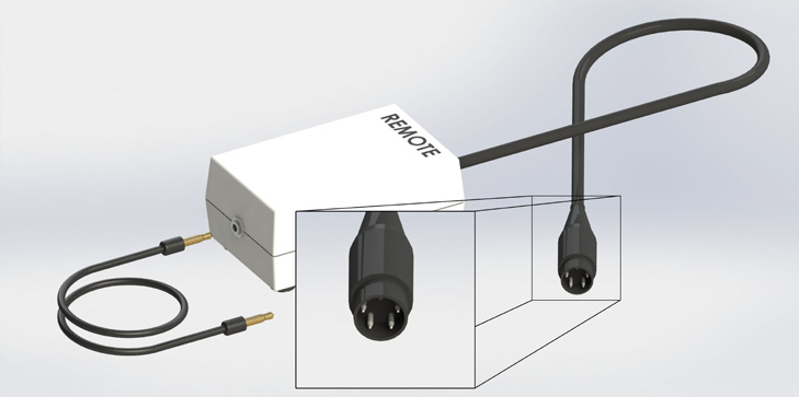 Dental Mill Remote for Vaniman StoneVac Mill Sync