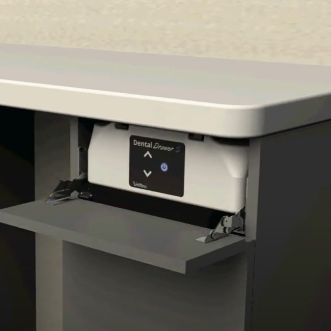 Dental Drawer S installed in a drawer space