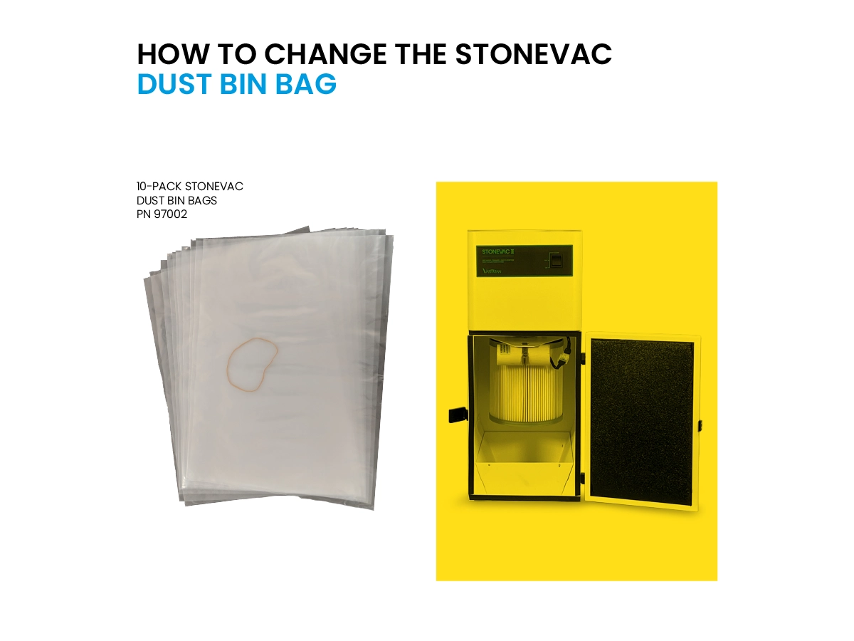 StoneVac Dust Bin Bag Video
