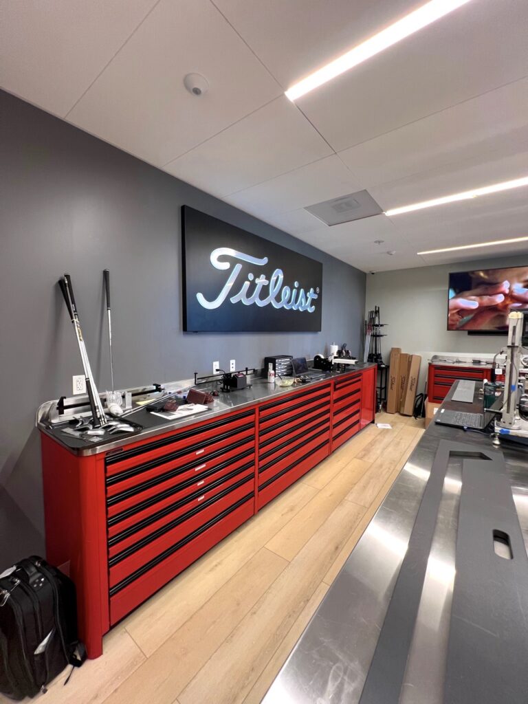 The Metal Shop at the Titleist Performance Institute
