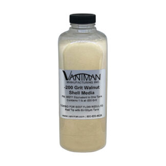 Vaniman Walnut Shell Blasting Media - Bottle