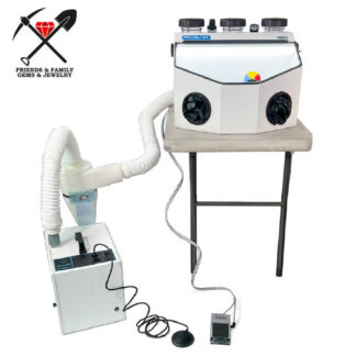 Friends and Family Gems and Jewelry Combo - Sandblaster and dust collector