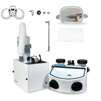 Dig Dive Discover Right Angle Combo - sandblaster, dust collector, right angle tips, and more