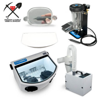 Friends and Family Gems and Jewelry Mobile Premium Combo - mobile blaster, dust collector, and accessories