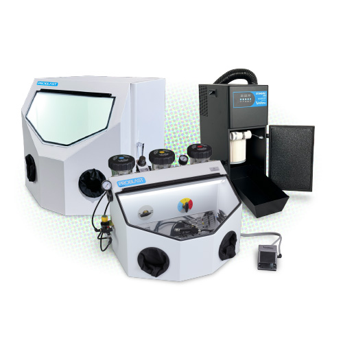 Vaniman Electrostatic Discharge (ESD) Sandblasters & ESD Dust Collection