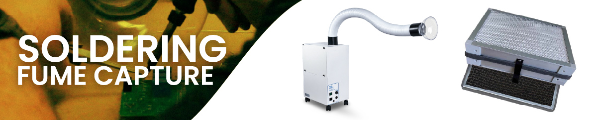 Soldering Fume Extraction & Air Quality Improvement with Vaniman Equipment